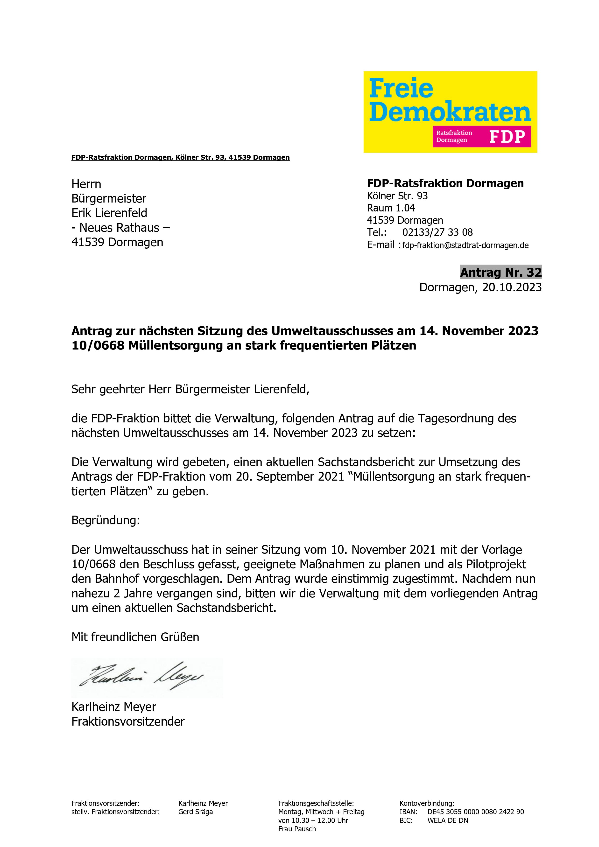 Müllentsorgung