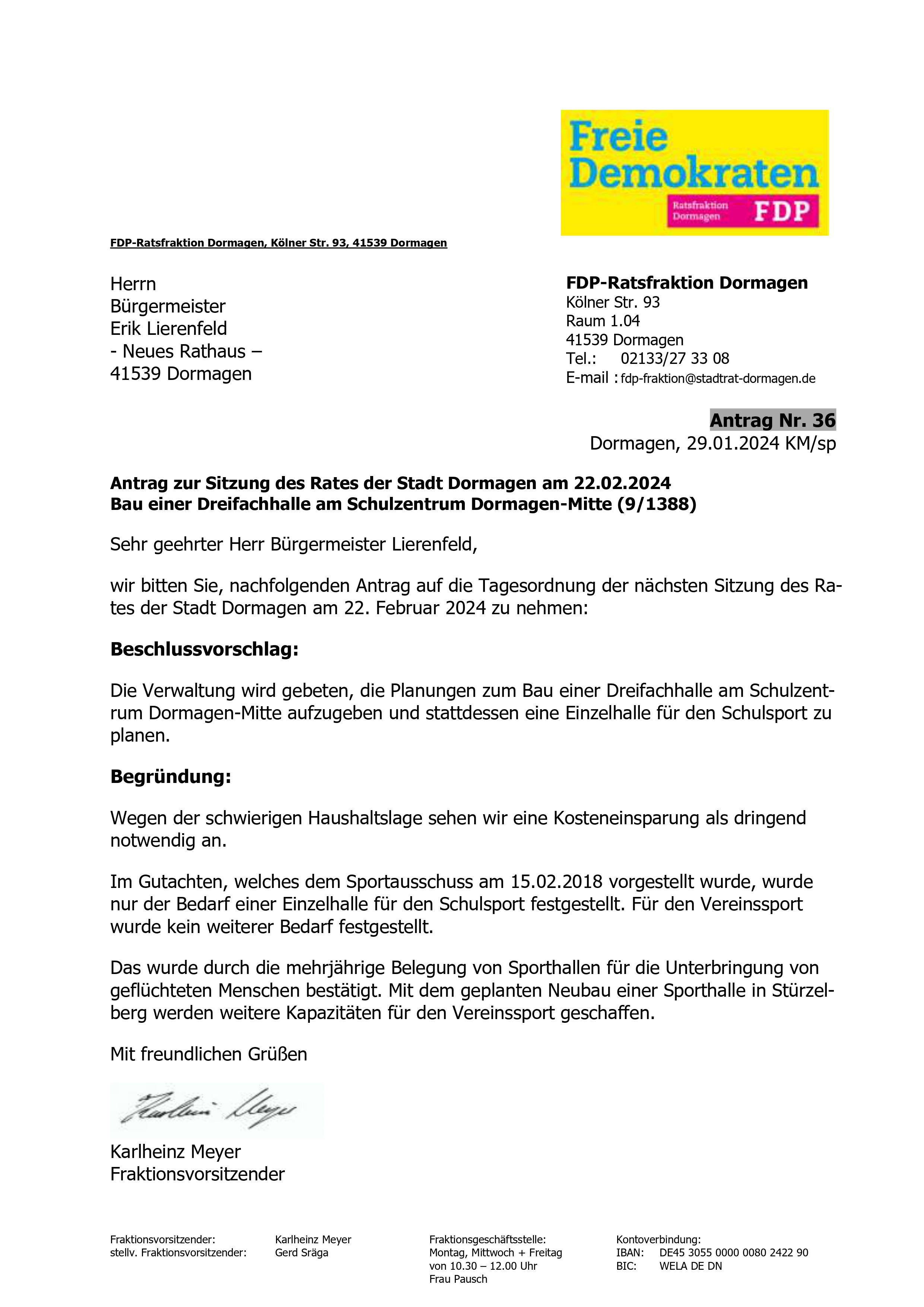 Einzelhalle